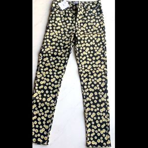 Daisy Print Pants
